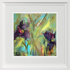 Print - Irises - Framed