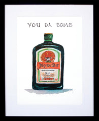 Drinks Liqueur - Jagermeister Frame Black