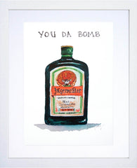 Drinks Liqueur - Jagermeister White Frame