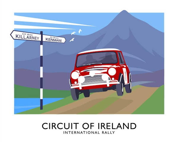 Sport - Circuit of Ireland Rally Unframed 40x30