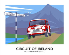 Sport - Circuit of Ireland Rally Unframed 40x30