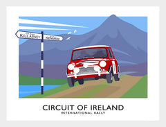 Sport - Circuit of Ireland Rally Frame White 40x30 No Mount