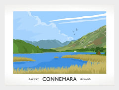 Co Galway - Connemara Frame White 40x30 No Mount