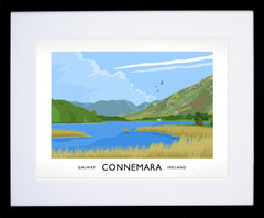 Co Galway - Connemara Frame Black 40x30 With Mount