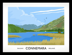 Co Galway - Connemara Frame Black 40x30 No Mount