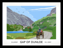 Co Kerry - Gap of Dunloe Frame Black 40x30 No Mount