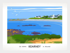 Co Down - Kearney Frame White 40x30 No Mount