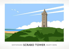 Co Down - Scrabo Tower Unframed 40x30