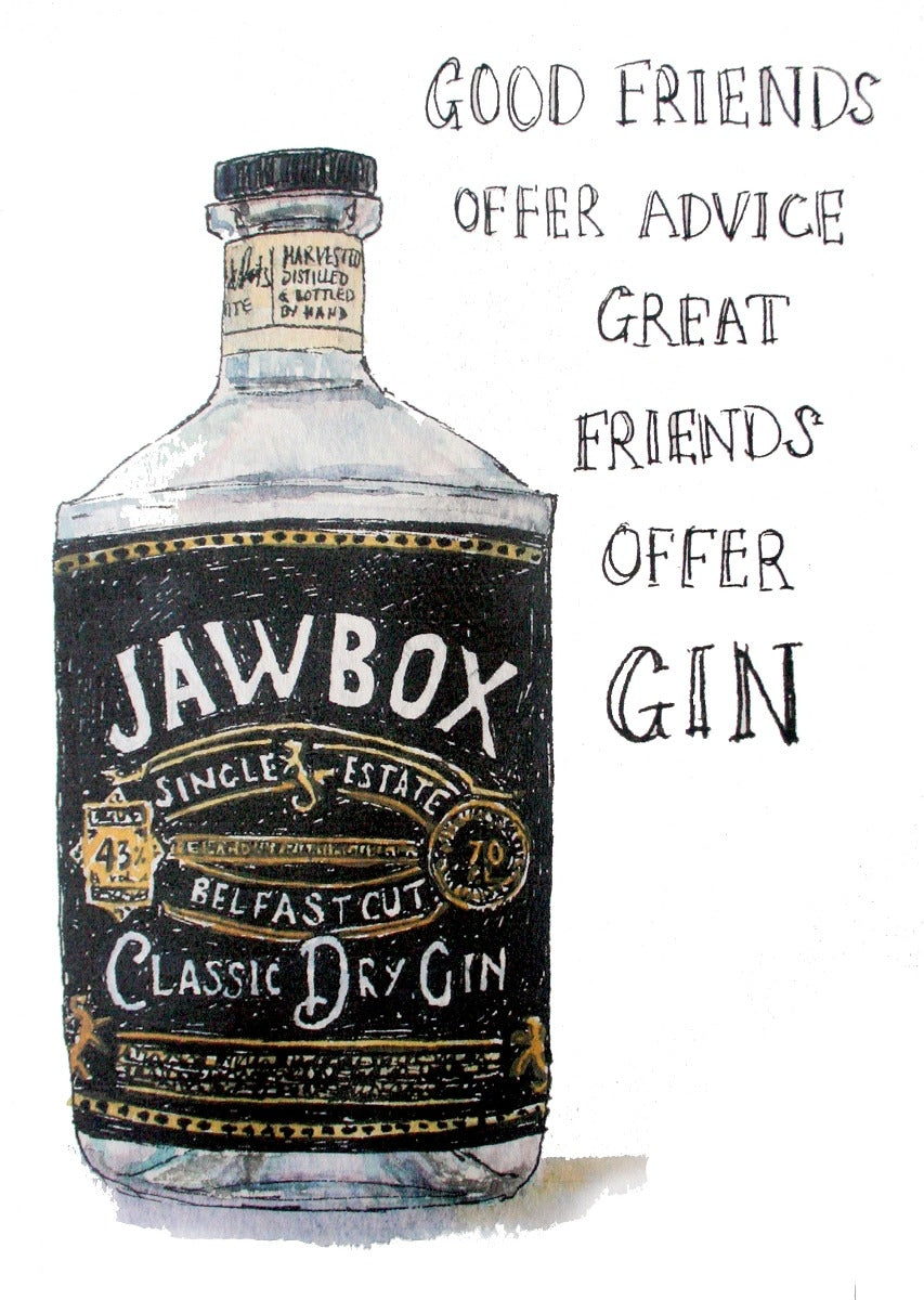 Drinks Gin - Jawbox Unframed