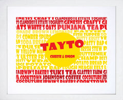 Print - Tayto White Frame