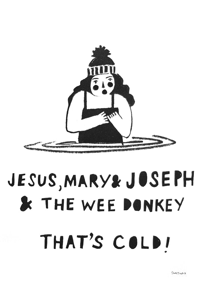 Other - Jesus, Mary And Joseph Unframed