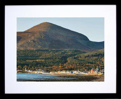 Slieve Donnard And Newcastle Black Frame