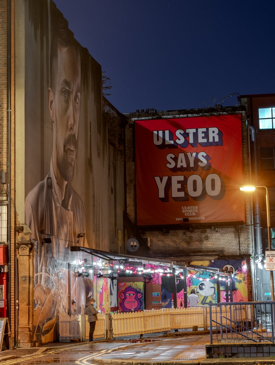 Belfast - Ulster Says Yeo Unframed