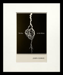 Postcard - Joseph Conrad-Available In One Size Only-Small Flat Black Frame