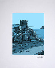 Kinbane Castle, Co Antrim (UF) 16x11.5