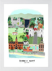 Places - Kingdom of Mourne - White Frame