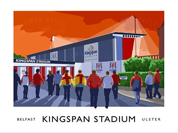 Belfast - Kingspan Stadium-40 x 30-Unframed