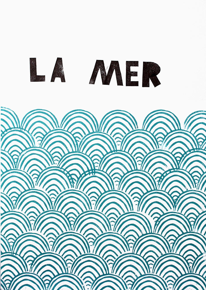 Original - La Mer Unframed