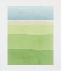 Landscape - Green And Blue II Unframed