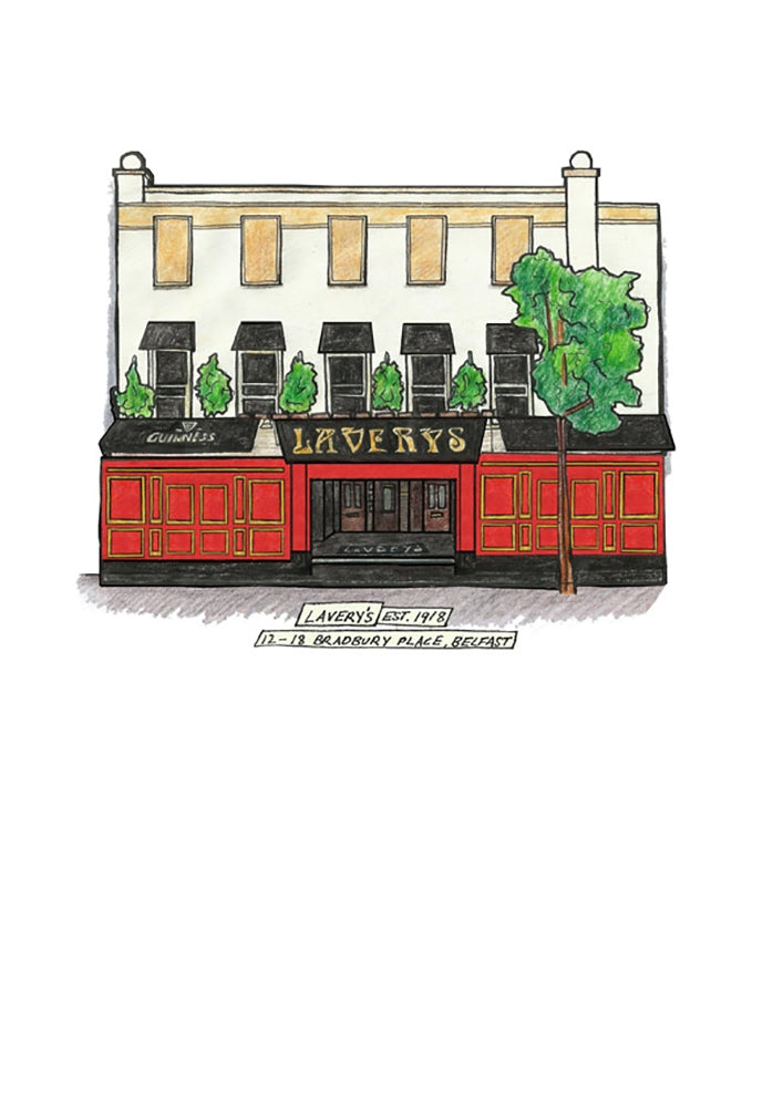 Pubs - Laverys Unframed