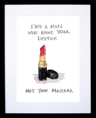 Drinks Other - Lipstick Black Frame