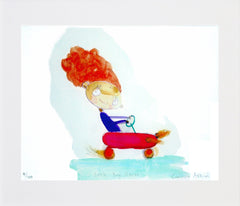 Little Boy Racer Unframed