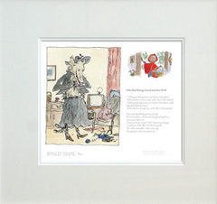 Revolting Rhymes - Little Red Riding Hood and the Wolf Unframed