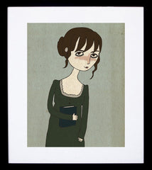 Lizzy- Pride and Prejudice Framed