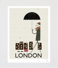 London Unframed 20x25