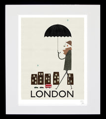 London Black Frame 20x25