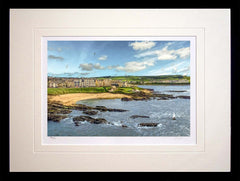 Co Antrim - Looking Back Portballintrae Frame Black Box 40X30