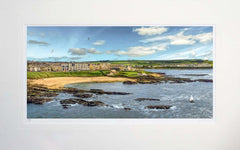 Co Antrim - Looking Back Portballintrae Unframed 71x45