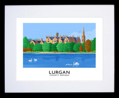 Co Armagh - Lurgan-40 x 30-Black Box Frame (With Mount)