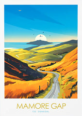 Co Donegal - Mamore Gap-A3 - 29.7 x 42-Unframed