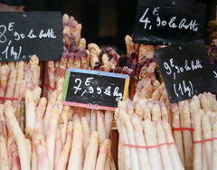 Paris Market - Asparagus Unframed