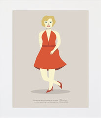 Marylin Monroe Unframed