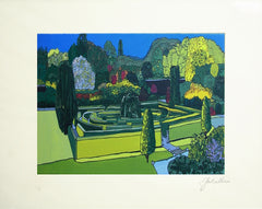 The Maze at Seaforde Gardens Unframed 26 x 20