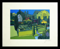 The Maze at Seaforde Gardens Black Frame 26 x 20