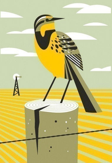 Meadowlark Unframed