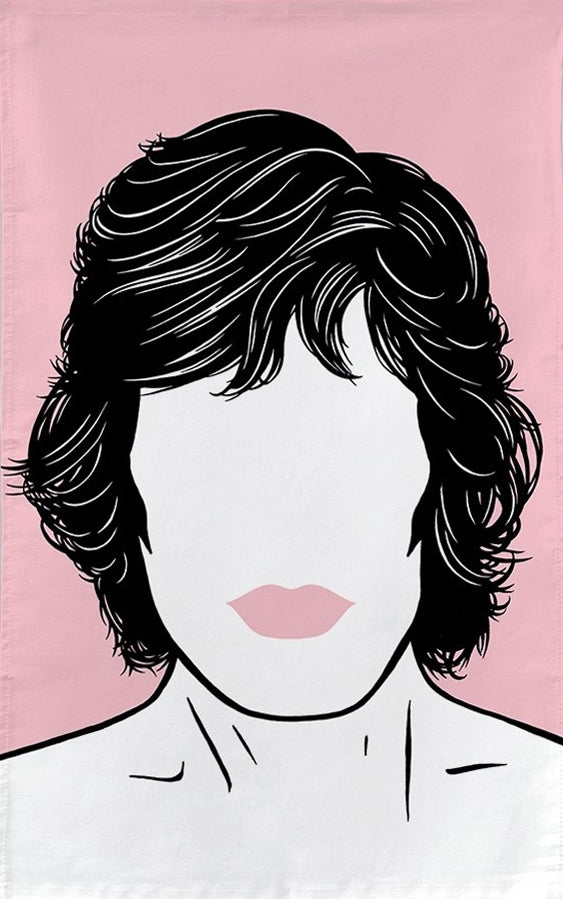 Tea Towel - Mick Jagger