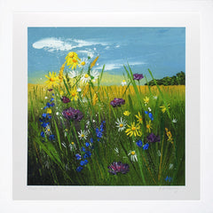 Original - Mixed Meadow 2-Available In One Size Only-White Box Frame (No Mount)