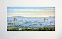 Belfast - Morning Mist Unframed 71x45