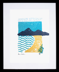 Mourne Mountains Black Box Frame (With Mount)