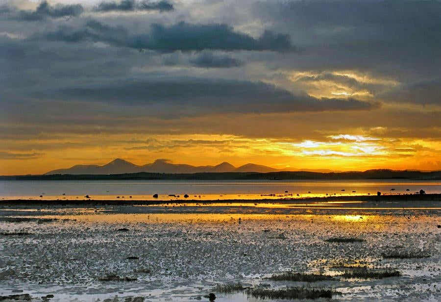 Co Down - Mourne Sunset from Greyabbey