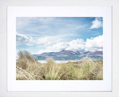 Mournes from Murlough Frame White