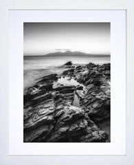 Co Down - The Mournes B&W Frame White