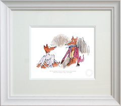 Fantastic Mr Fox - Looked at the Four Small Foxes Framed