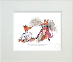 Fantastic Mr Fox - Looked at the Four Small Foxes Unframed