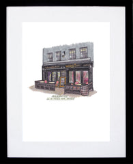 Pubs - Muriel's Cafe Bar Black frame