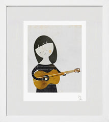 Musica White Frame